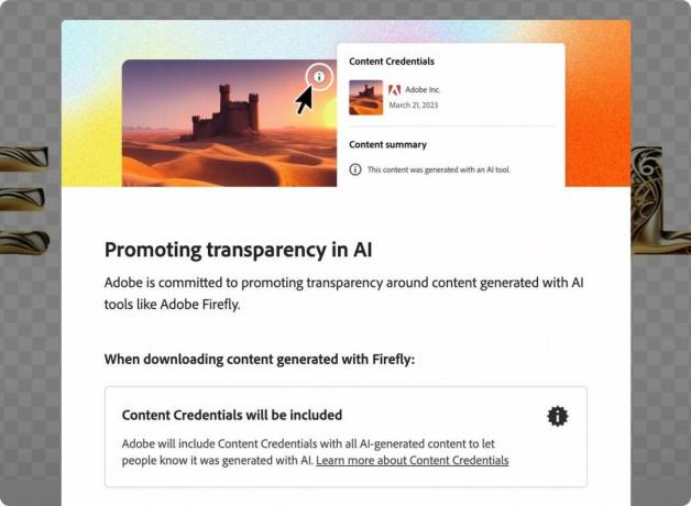 Adobe Firefly ile İçerik Kimlik Bilgileri