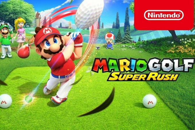 Mario Golf Super skriešanās
