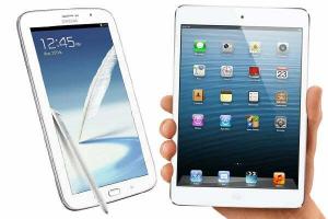 Samsung Galaxy Note 8 vs iPad mini