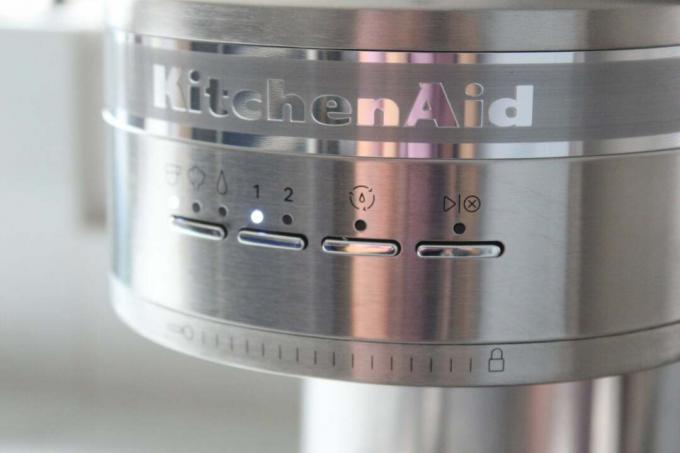 KitchenAid Artisan espressokeittimen painikkeet