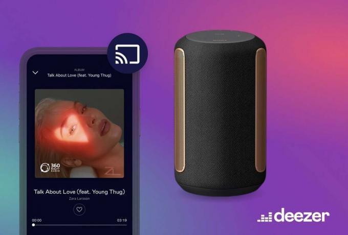 התכונה החדשה של Deezer מתקשרת לרמקולי 360 Reality Audio של סוני