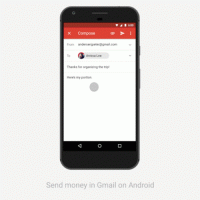 Izmantojot Gmail lietotnes atjauninājumu, naudas nosūtīšana ir tikpat vienkārša kā fotoattēla pievienošana