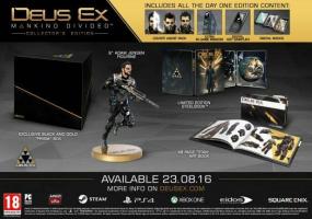 Deus Ex: Mankind Divided Trailer og collector's udgaver detaljeret