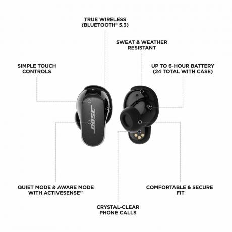Slúchadlá Bose QuietComfort® Earbuds II 5