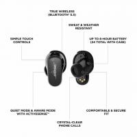 Utečte s výkonným potlačením hluku slúchadiel Bose QuietComfort® Earbuds II