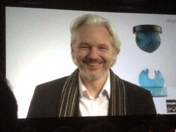 Julian Assange SXSW-s