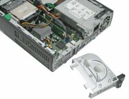 Análise de desktop HP Compaq dc7700p Ultra-slim