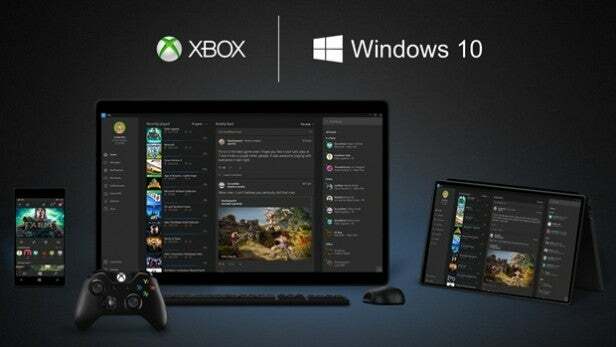 „Windows 10“ „Xbox One“
