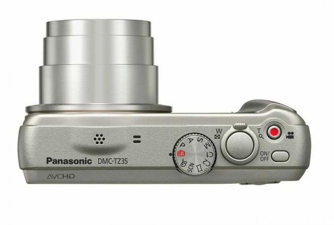 Преглед на Panasonic Lumix TZ35 - сребърна плоча