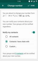 Jauns WhatsApp atjauninājums mazina sāpes, mainot numuru