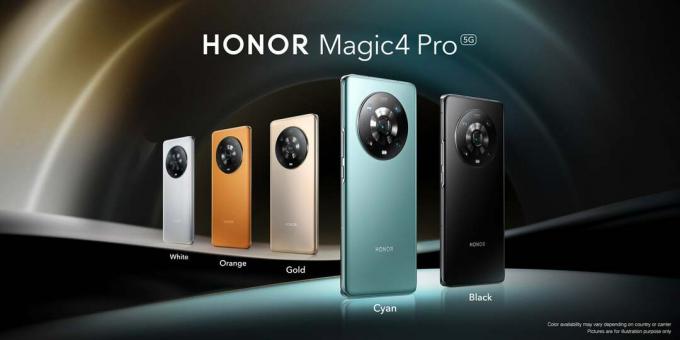 Honor lanserar sin premium Magic 4-smarttelefonserie vid MWC 2022