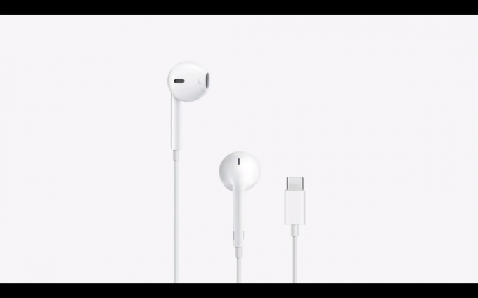 Apple EarPods USB-C ühendus
