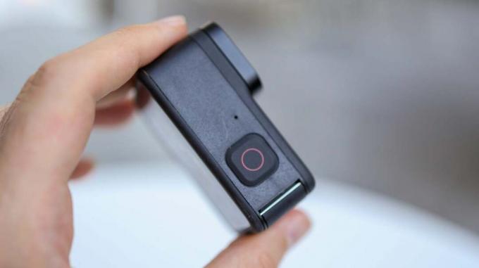 El botón de grabación de la GoPro Hero 11 Black