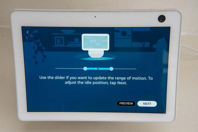 Amazon Echo Show 10 (3. generace) konfiguruje pohyb