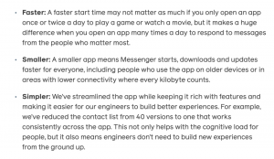 Das Messenger-Update bringt die Einheit mit WhatsApp und Instagram näher zusammen