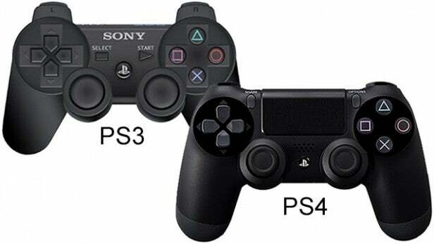 PS4 срещу PS3 контролери