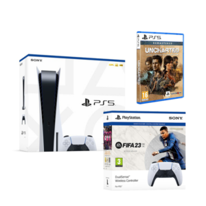एक PS5, एक FIFA DualSense नियंत्रक और Uncharted £600 से कम में प्राप्त करें
