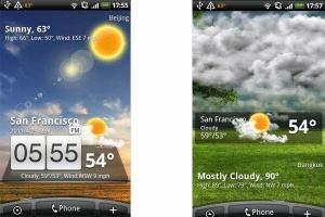 Avaliação do aplicativo GO Weather para Android