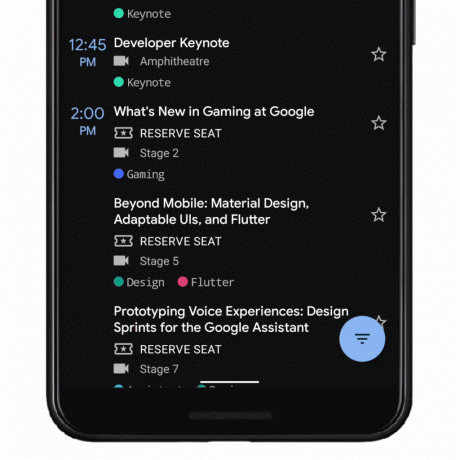 android 10 žestiga navigeerimine