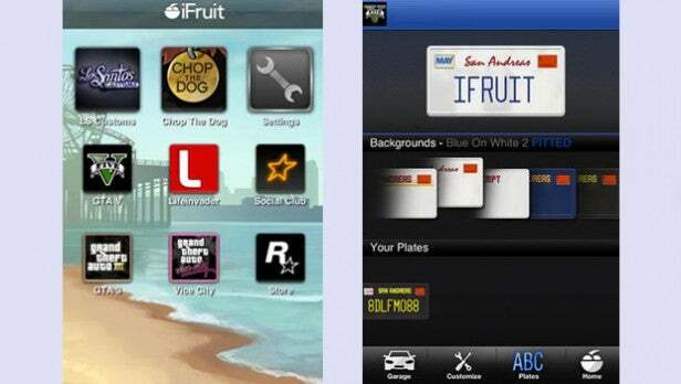 GTA 5 iFruit-appen