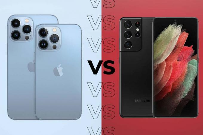 iPhone 13 Pro vs Samsung Galaxy S21 Ultra: spetsifikatsioonide võrdlus