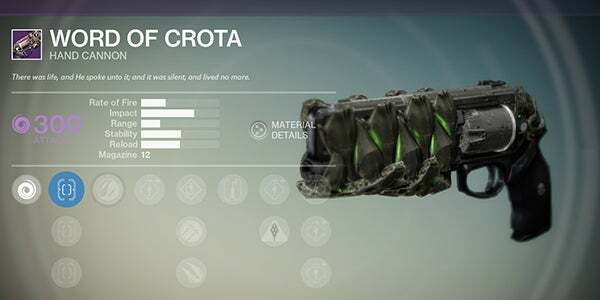 Destiny Word of Crota