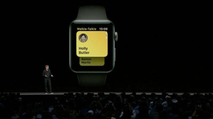 walkie talkie Apple Watch