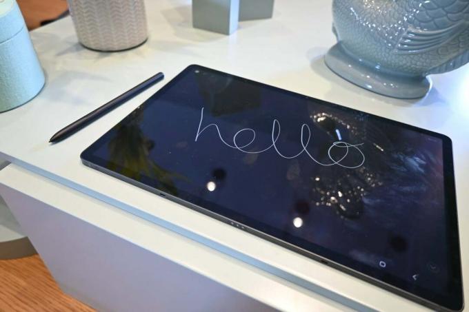 Samsung Galaxy Tab S9 Plus písanie