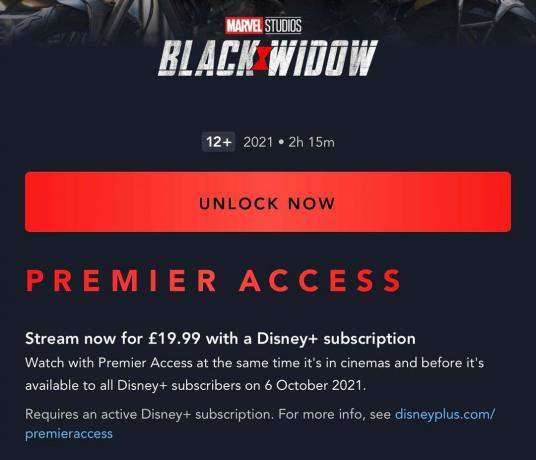Black Widow Disney Plus