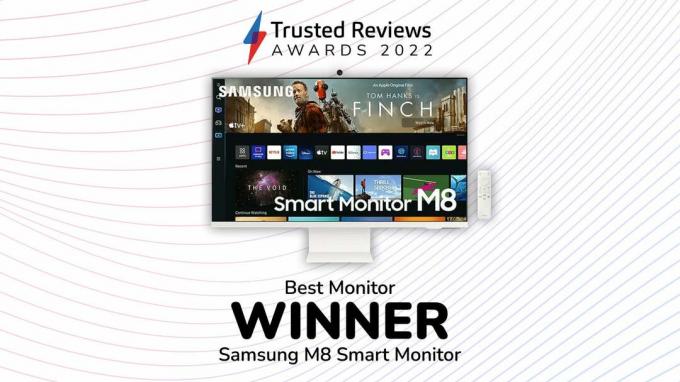 Vencedor do melhor monitor: Samsung M8 Smart Monitor