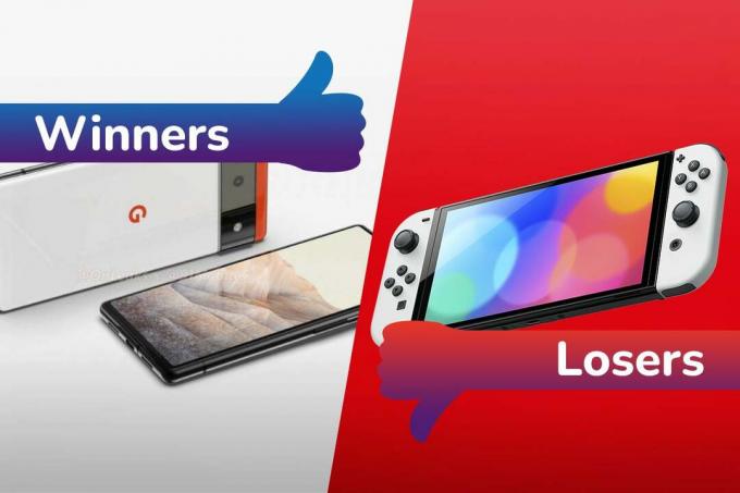 Победители и проигравшие: OLED-дисплей Nintendo Switch не в восторге, а Pixel 6 - в восторге