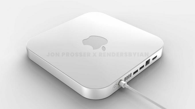 Jon Prosser renderar den potentiella Mac Mini 2022