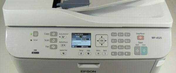 Epson Workforce Pro WP-4525DNF - Vezérlők