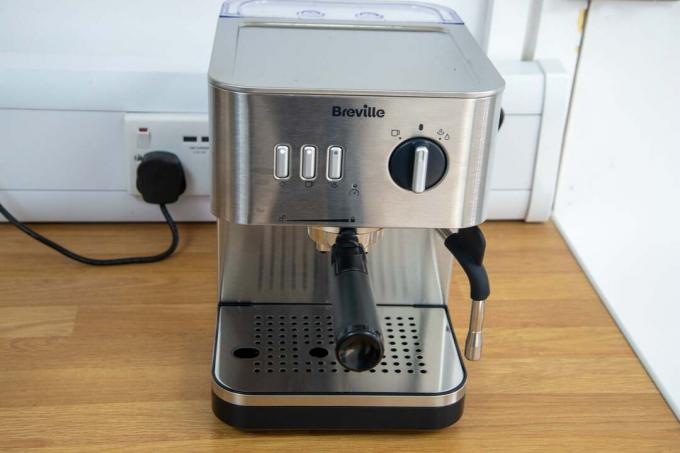 Mesin Espresso Breville Bijou VCF149 cerat dimasukkan