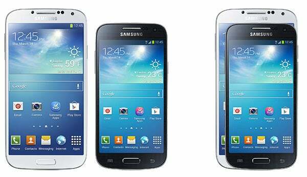 Samsung Galaxy S4 Mini en Galaxy S4