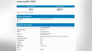 Unikli špecifikácie 2017 Galaxy A3 znova?