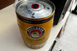 Salter universālā atdzesētā alus izsmidzinātāja apskats: darbojas ar lielveikalu mucām