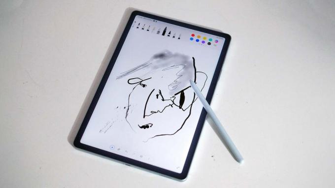 Doodling op de Galaxy Tab S9 FE