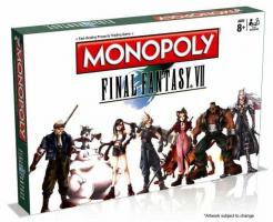 Final Fantasy VII Monopoly, predstavljen leta 2017
