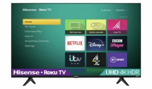 Esta TV Smart 4K de 50 polegadas com Roku está agora com o menor preço de todos os tempos