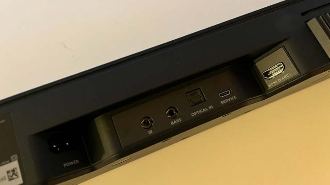 Bose Smart Soundbar 600 savienojumi