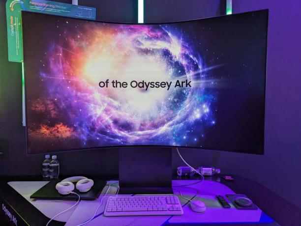 Ανασκόπηση Samsung Odyssey Ark (2023).