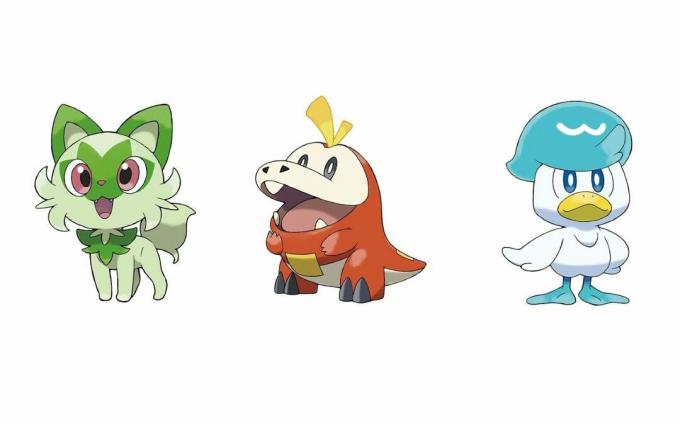 Pokémon Scarlet ja Violet uued alustajad
