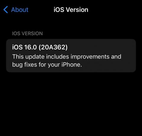 iPhone'da iOS 16 ayarları