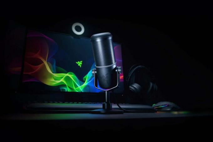Börja streama med 100 £ rabatt på Razer Seiren Elite-mikrofonen