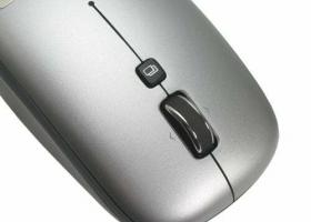 Pregled miša Logitech V550 Nano bežični laserski prijenosni miš
