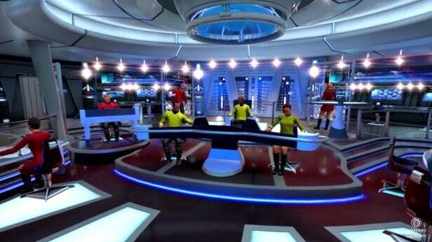 Tripulación del puente de Star Trek