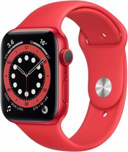 Apple Watch 6 в красном предложении на Amazon