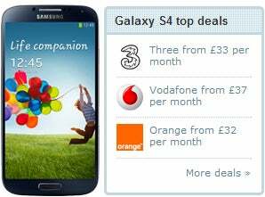 Сделки на Samsung Galaxy S4