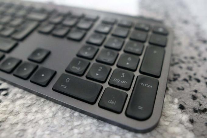 Skaičių klaviatūra – Logitech MX Keys S